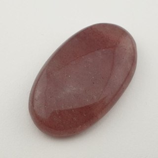 Strawberry quartz cabochon 40x23 mm no 8