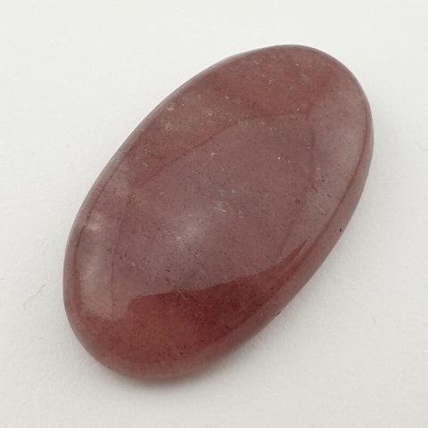 Strawberry quartz cabochon 40x23 mm no 8 Strawberry quartz cabochon 40x23 mm no 8