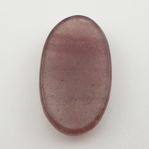 Strawberry quartz cabochon 40x23 mm no 8 Strawberry quartz cabochon 40x23 mm no 8