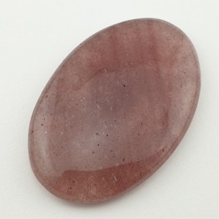 Strawberry quartz cabochon 45x30 mm no. 6