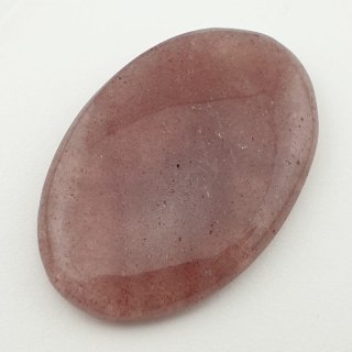Strawberry quartz cabochon 45x30 mm no 6
