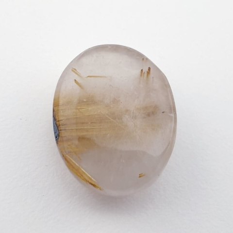 Quartz with rutile cabochon 20x15 mm no. 15 Quartz with rutile cabochon 20x15 mm no. 15