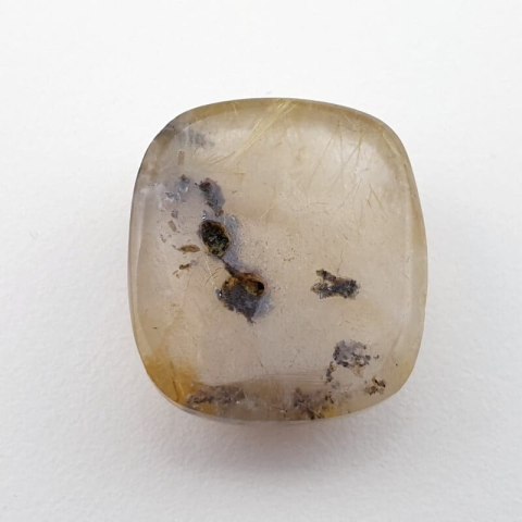 Quartz with rutile cabochon 20x18 mm no. 30 Quartz with rutile cabochon 20x18 mm no. 30