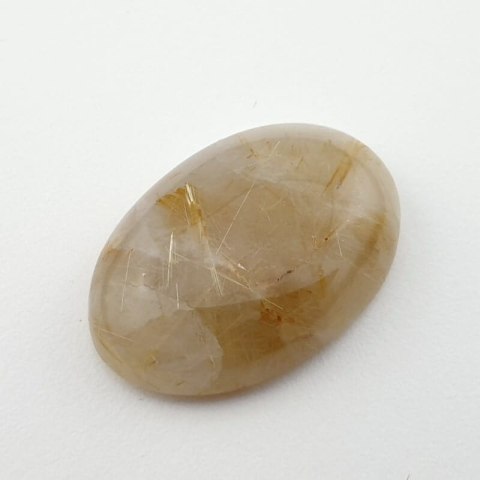 Quartz with rutile cabochon 24x17 mm no 32 Quartz with rutile cabochon 24x17 mm no 32