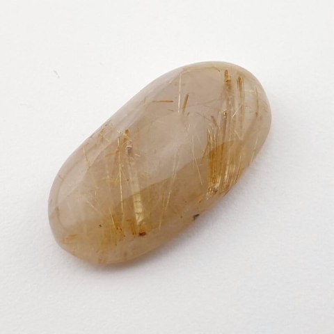 Quartz with rutile cabochon 27x15 mm no. 20 Quartz with rutile cabochon 27x15 mm no. 20