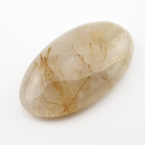 Quartz with rutile cabochon 28x16 mm no. 13 Quartz with rutile cabochon 28x16 mm no. 13