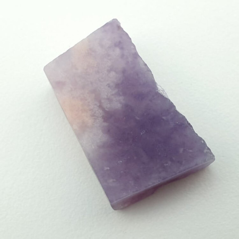 Lepidolite cut raw 21x14 mm No 54 Lepidolite cut raw 21x14 mm No 54