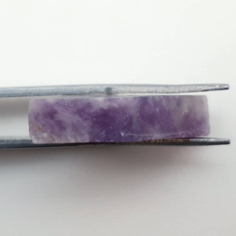 Lepidolite cut raw 22x17 mm No 88 Lepidolite cut raw 22x17 mm No 88