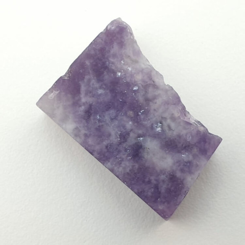 Lepidolite cut raw 23x17 mm No 17 Lepidolite cut raw 23x17 mm No 17