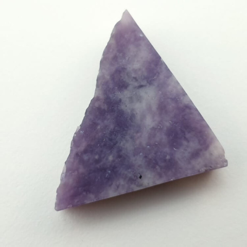 Cut Lepidolite raw 24x10 mm No 74 Cut Lepidolite raw 24x10 mm No 74