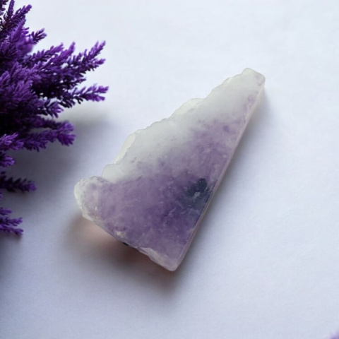 Cut Lepidolite raw 25x15 mm No 69 Cut Lepidolite raw 25x15 mm No 69