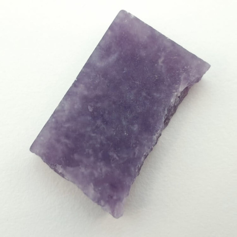 Cut Lepidolite raw 25x16 mm No. 7 Cut Lepidolite raw 25x16 mm No. 7