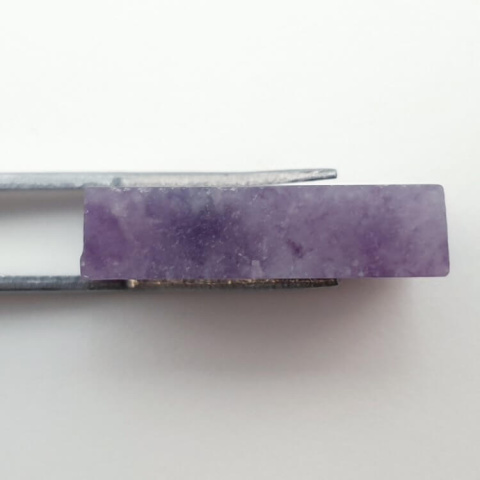 Lepidolite cut raw 25x17 mm No 4 Lepidolite cut raw 25x17 mm No 4