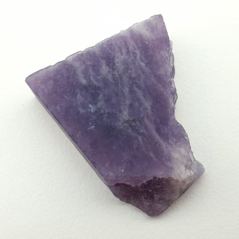 Cut Lepidolite raw 25x22 mm No 10 Cut Lepidolite raw 25x22 mm No 10