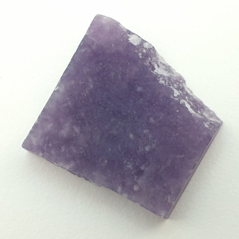 Cut Lepidolite raw 25x24 mm No 58 Cut Lepidolite raw 25x24 mm No 58