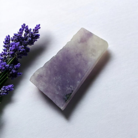 Lepidolite cut raw 27x15 mm No 27 Lepidolite cut raw 27x15 mm No 27