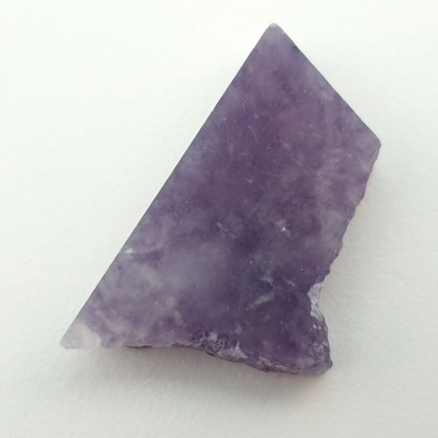 Lepidolite cut raw 28x18 mm No 18 Lepidolite cut raw 28x18 mm No 18