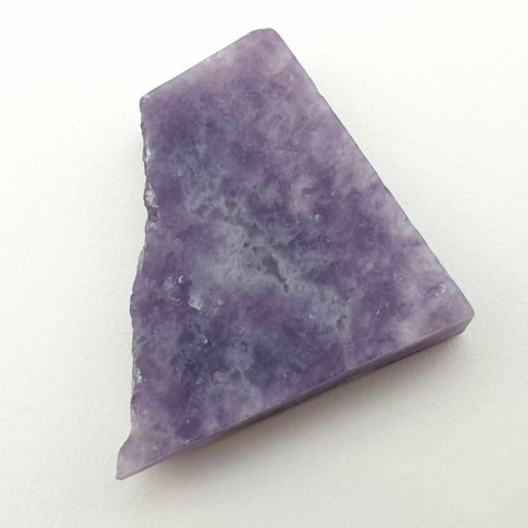 Lepidolite cut raw 28x27 mm No 35 Lepidolite cut raw 28x27 mm No 35