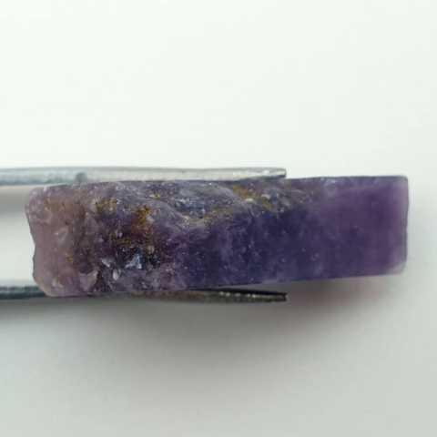 Cut Lepidolite raw 29x19 mm No 46 Cut Lepidolite raw 29x19 mm No 46