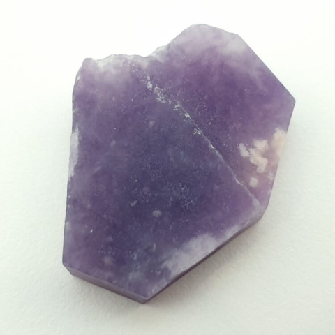 Cut Lepidolite raw 30x24 mm No 22 Cut Lepidolite raw 30x24 mm No 22