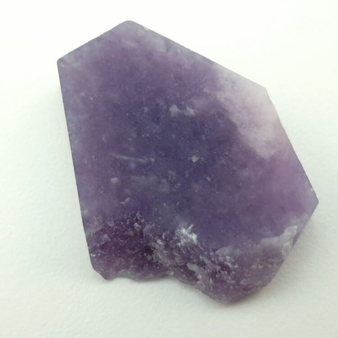 Cut Lepidolite raw 30x24 mm No 22 Cut Lepidolite raw 30x24 mm No 22