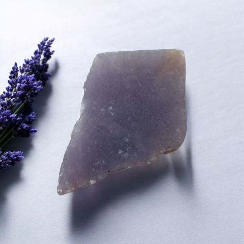 Lepidolite cut raw 31x21 mm No. 25 Lepidolite cut raw 31x21 mm No. 25