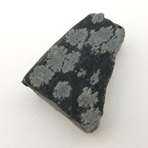 Snow obsidian cut raw 22x18 mm no. 29 Snow obsidian cut raw 22x18 mm no. 29
