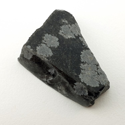 Snow obsidian cut raw 22x18 mm no. 29 Snow obsidian cut raw 22x18 mm no. 29
