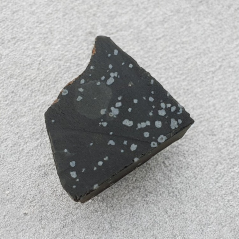Snow obsidian cut raw 23x22 mm no 45 Snow obsidian cut raw 23x22 mm no 45