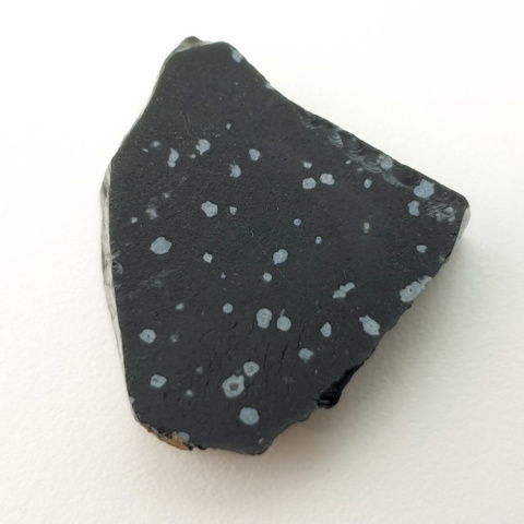 Snow obsidian cut raw 25x22 mm no 43 Snow obsidian cut raw 25x22 mm no 43