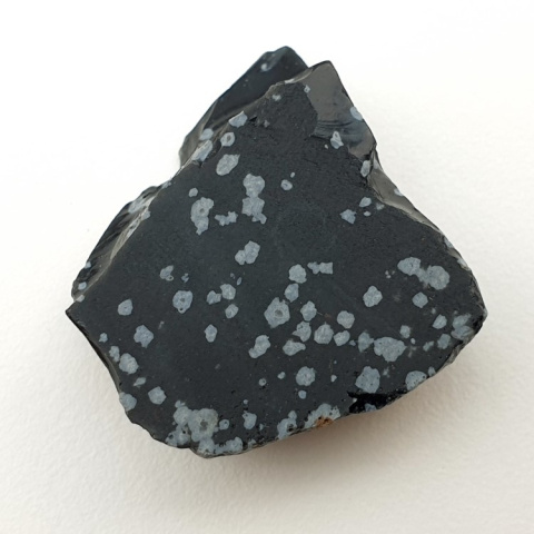 Snow Obsidian cut raw 27x24 mm No 32 Snow Obsidian cut raw 27x24 mm No 32