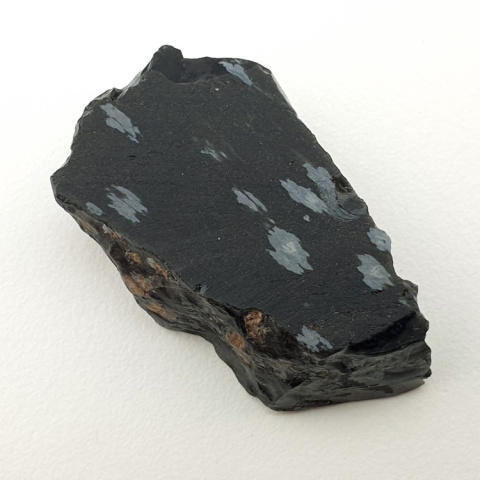 Snow obsidian cut raw 29x16 mm no 20 Snow obsidian cut raw 29x16 mm no 20