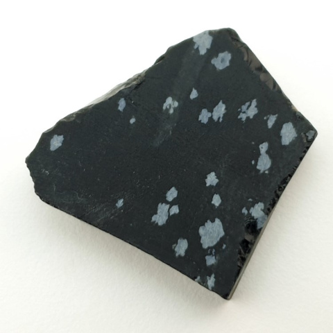 Snow obsidian cut raw 29x29 mm no 12 Snow obsidian cut raw 29x29 mm no 12