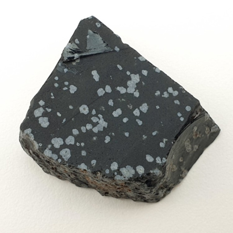 Snow obsidian cut raw 31x22 mm no 18 Snow obsidian cut raw 31x22 mm no 18