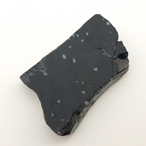 Snow obsidian cut raw 31x22 mm no 24 Snow obsidian cut raw 31x22 mm no 24
