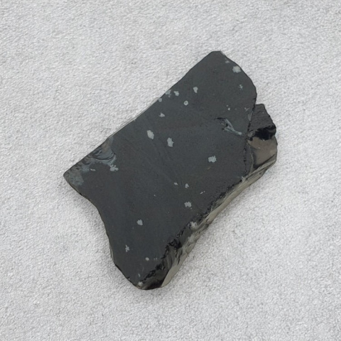 Snow obsidian cut raw 31x22 mm no 24 Snow obsidian cut raw 31x22 mm no 24