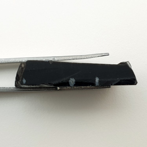 Snow obsidian cut raw 31x22 mm no 24 Snow obsidian cut raw 31x22 mm no 24