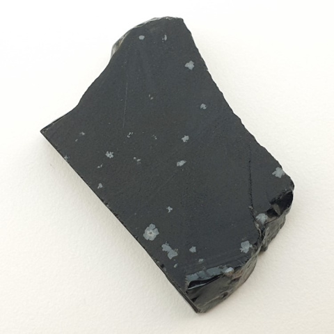 Snow obsidian cut raw 31x22 mm no 24 Snow obsidian cut raw 31x22 mm no 24