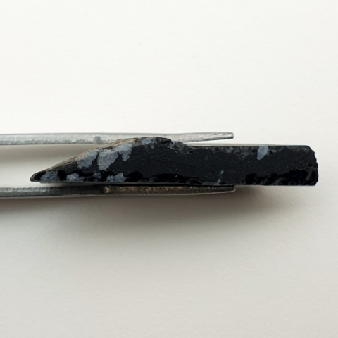 Snow obsidian cut raw 33x18 mm no 19 Snow obsidian cut raw 33x18 mm no 19