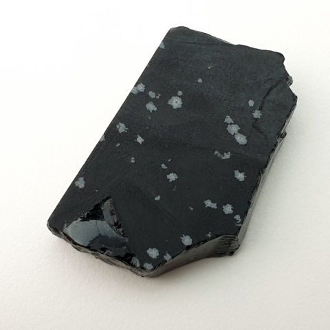 Snow obsidian cut raw 34x22 mm no 41 Snow obsidian cut raw 34x22 mm no 41