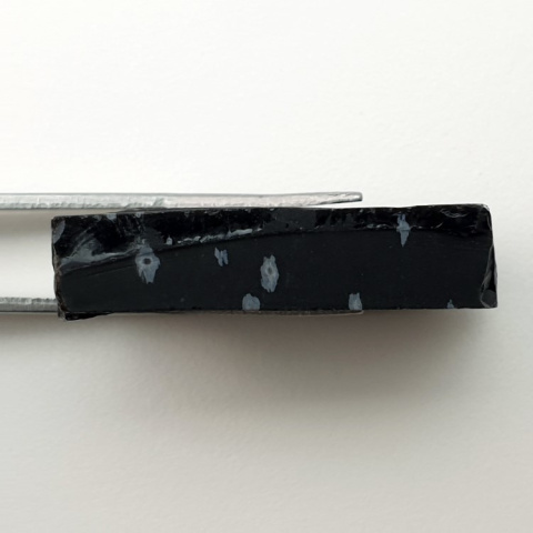 Snow obsidian cut raw 34x22 mm no 41 Snow obsidian cut raw 34x22 mm no 41