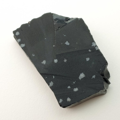 Snow obsidian cut raw 34x22 mm no 41 Snow obsidian cut raw 34x22 mm no 41
