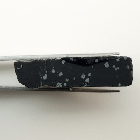 Snow obsidian cut raw 34x24 mm no. 34 Snow obsidian cut raw 34x24 mm no. 34