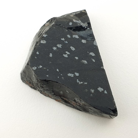 Snow obsidian cut raw 34x24 mm no. 34 Snow obsidian cut raw 34x24 mm no. 34