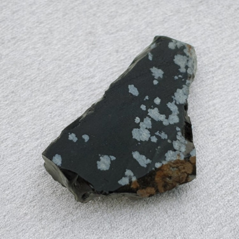 Snow obsidian cut raw 35x22 mm no 21 Snow obsidian cut raw 35x22 mm no 21