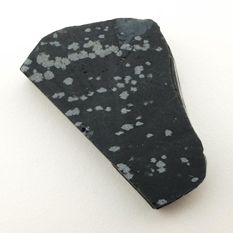Snow obsidian cut raw 36x22 mm no 33 Snow obsidian cut raw 36x22 mm no 33