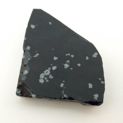 Cut snow obsidian raw 36x26 mm No 8 Cut snow obsidian raw 36x26 mm No 8