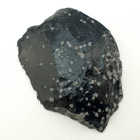 Snow obsidian cut raw 37x28 mm No. 3 Snow obsidian cut raw 37x28 mm No. 3