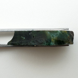 Bloodstone cut raw 28x23 mm No 24