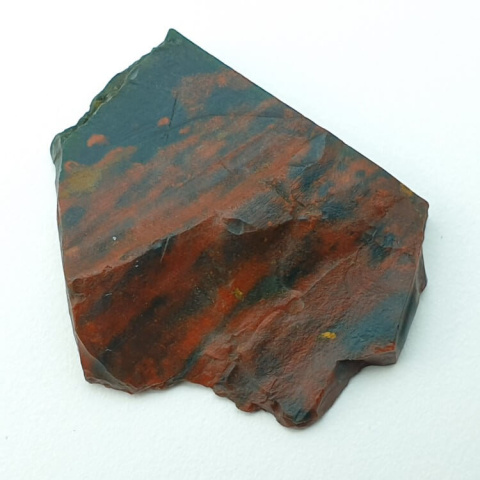 Bloodstone cut raw 32x26 mm No 30 Bloodstone cut raw 32x26 mm No 30
